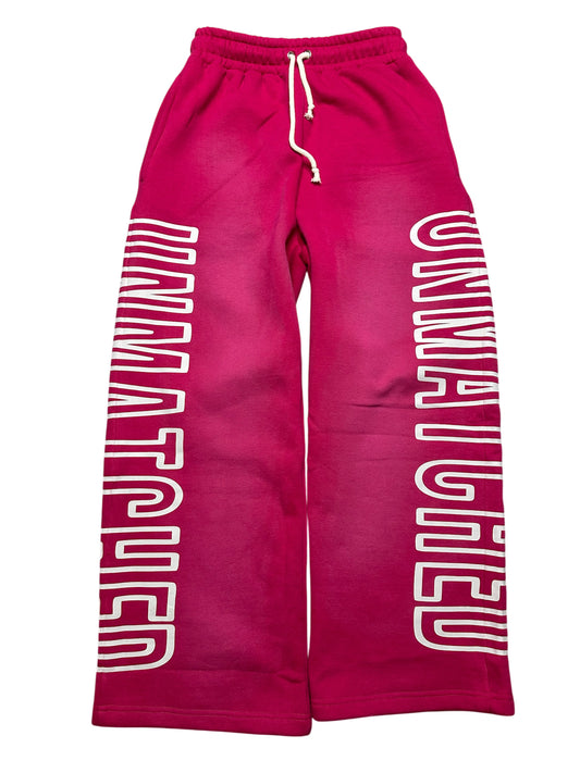 Unmatched Bubblegum Sweatpants
