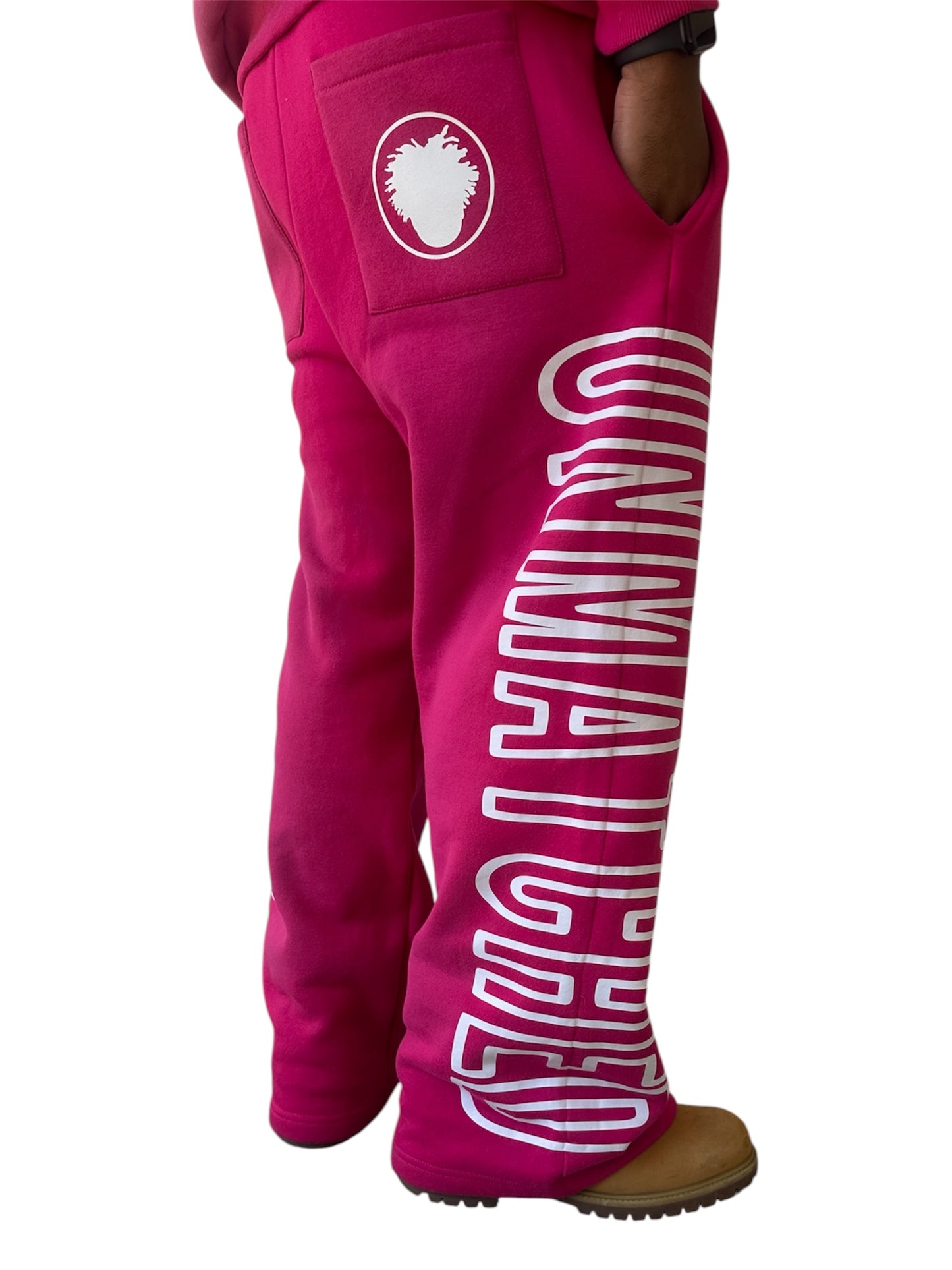 Unmatched Bubblegum Sweatpants